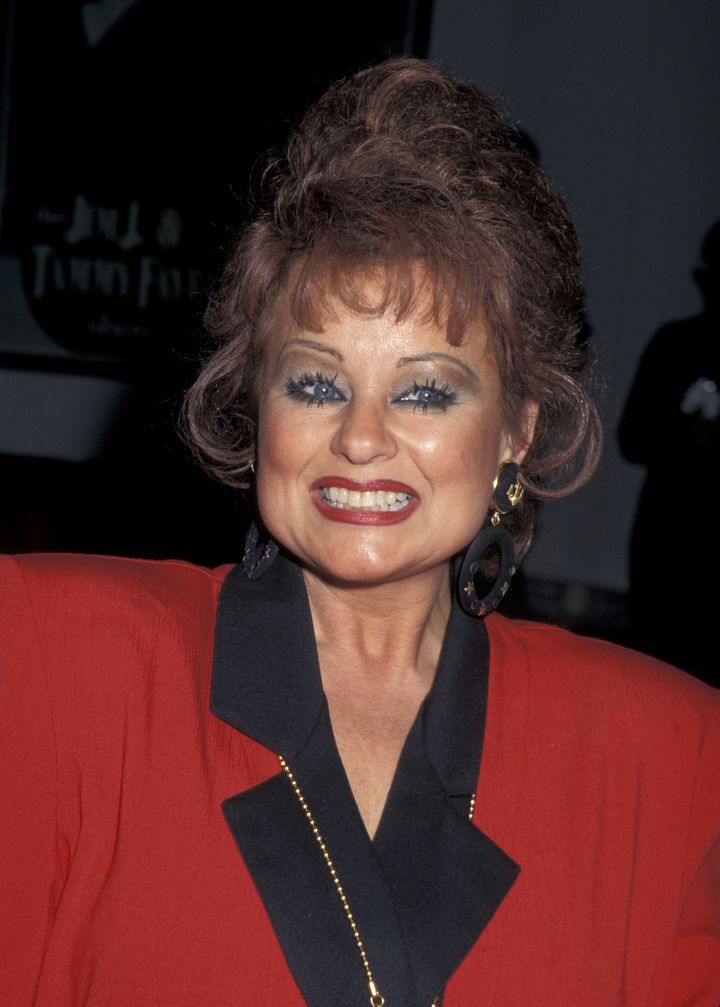 The real Tammy Faye Bakker Messner pictured in 1996