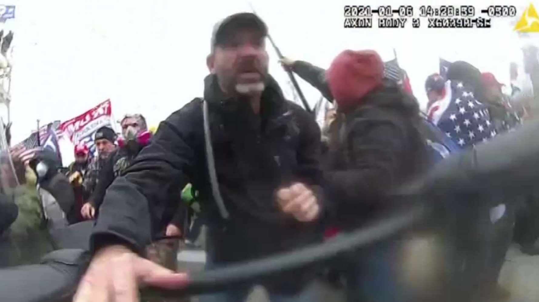 Man Armed With Mace And Boot Knife Arrested For Assaulting Capitol Officers