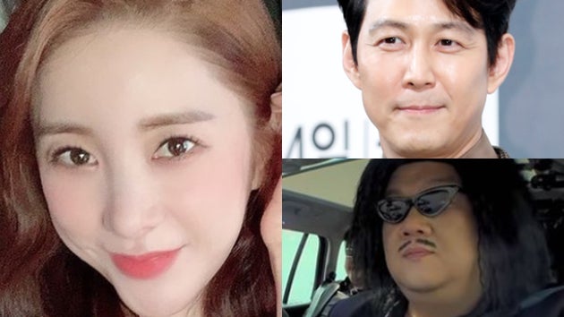 서인영, 이정재, 유민상(왼쪽부터 시계 방향으로)