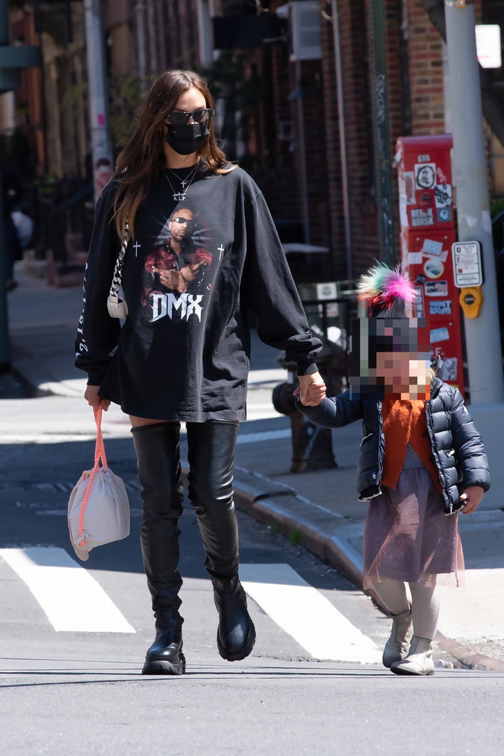 Irina Shayk, el 26 de abril en Nueva York.