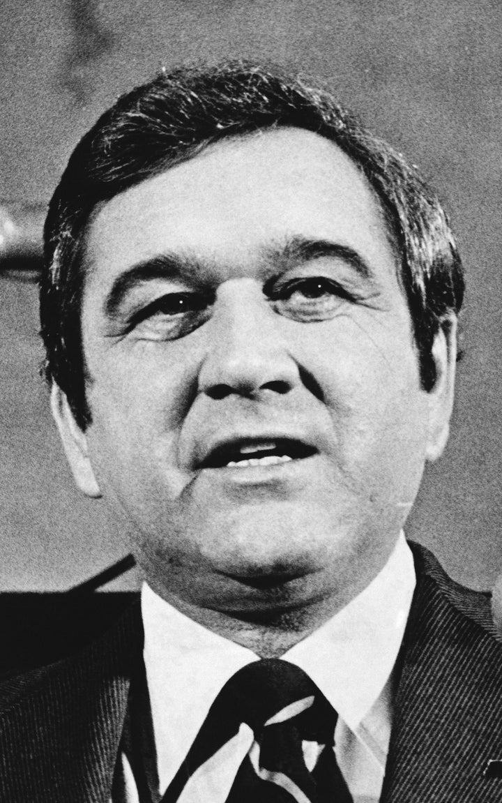 In this Jan. 11, 1979, file photo, Tennessee Gov. Ray Blanton appears before a joint session to give his final State of the S