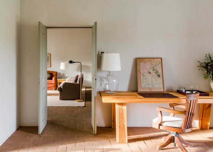 Suite del hotel São Lourenço do Barrocal.