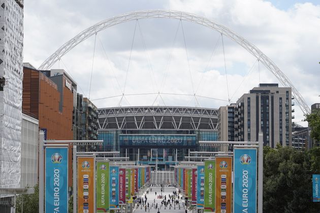 Le stade de Wembley, dans le Nord-ouest de Londres, le 10 juin 2021.