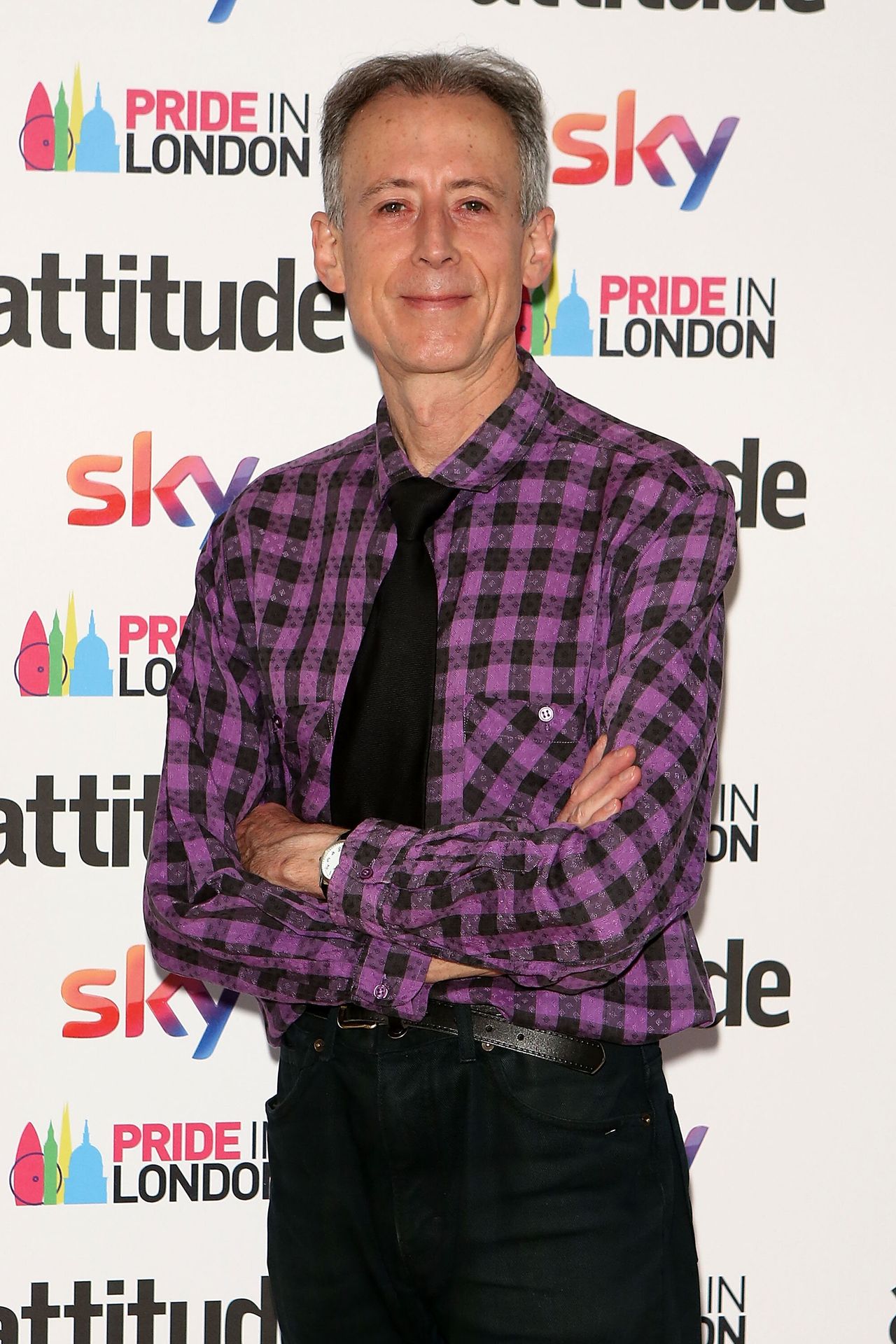 Peter Tatchell at the Attitude Pride Awards in 2017