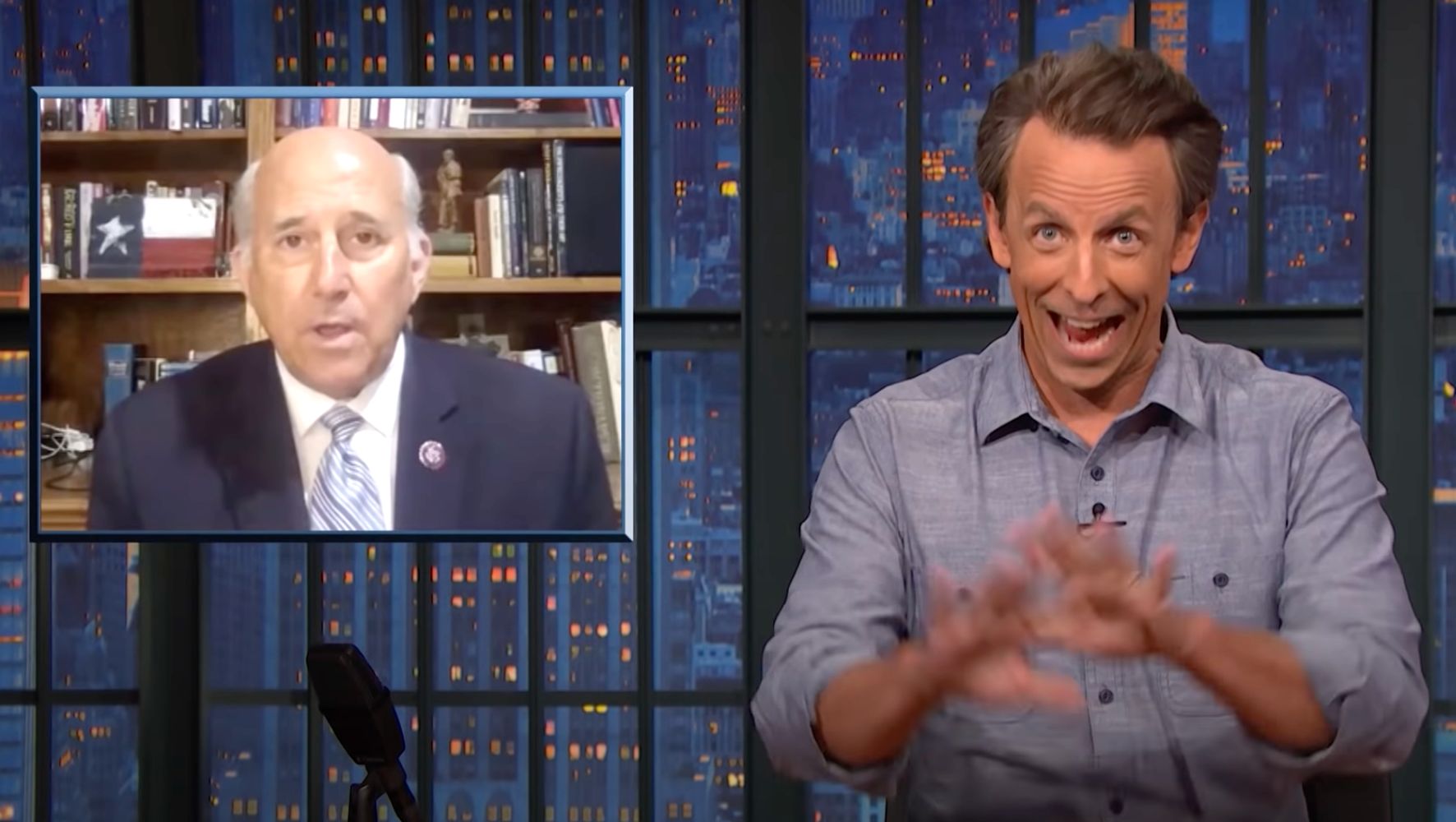 Seth Meyers: Rep. Louie Gohmert's Orbit Question Was Dumb Whichever Way You Look At It