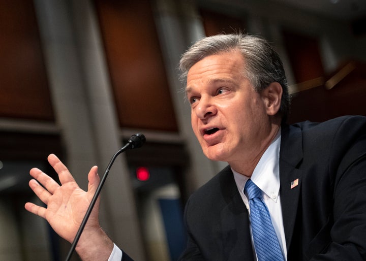 UNITED STATES - June 10: Federal Bureau of Investigation Director Christopher Wray before the House Judiciary Committee for i