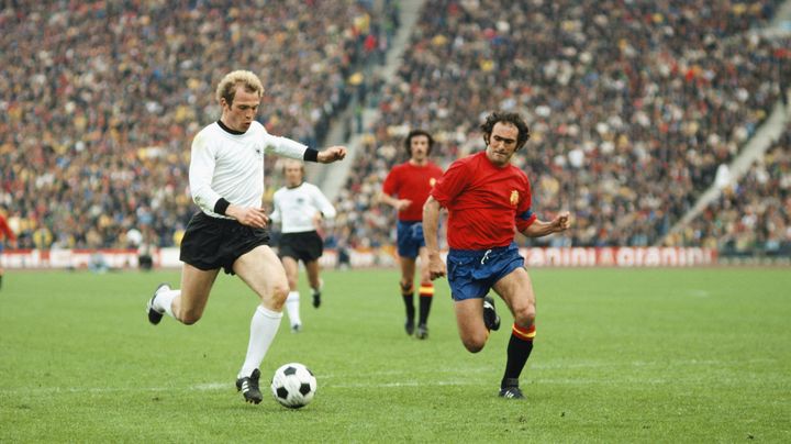 España-Alemania en la Eurocopa de 1976.