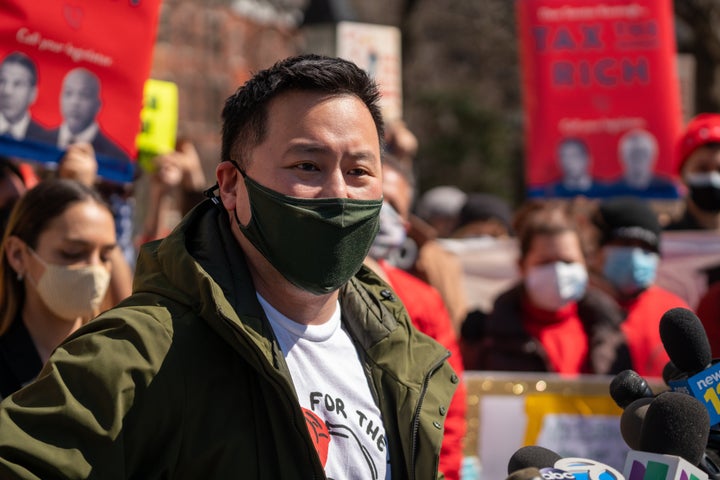 New York Assemblyman Ron Kim (D), one of Albany's more outspoken progressives, believes that Yang is receptive to left-leanin