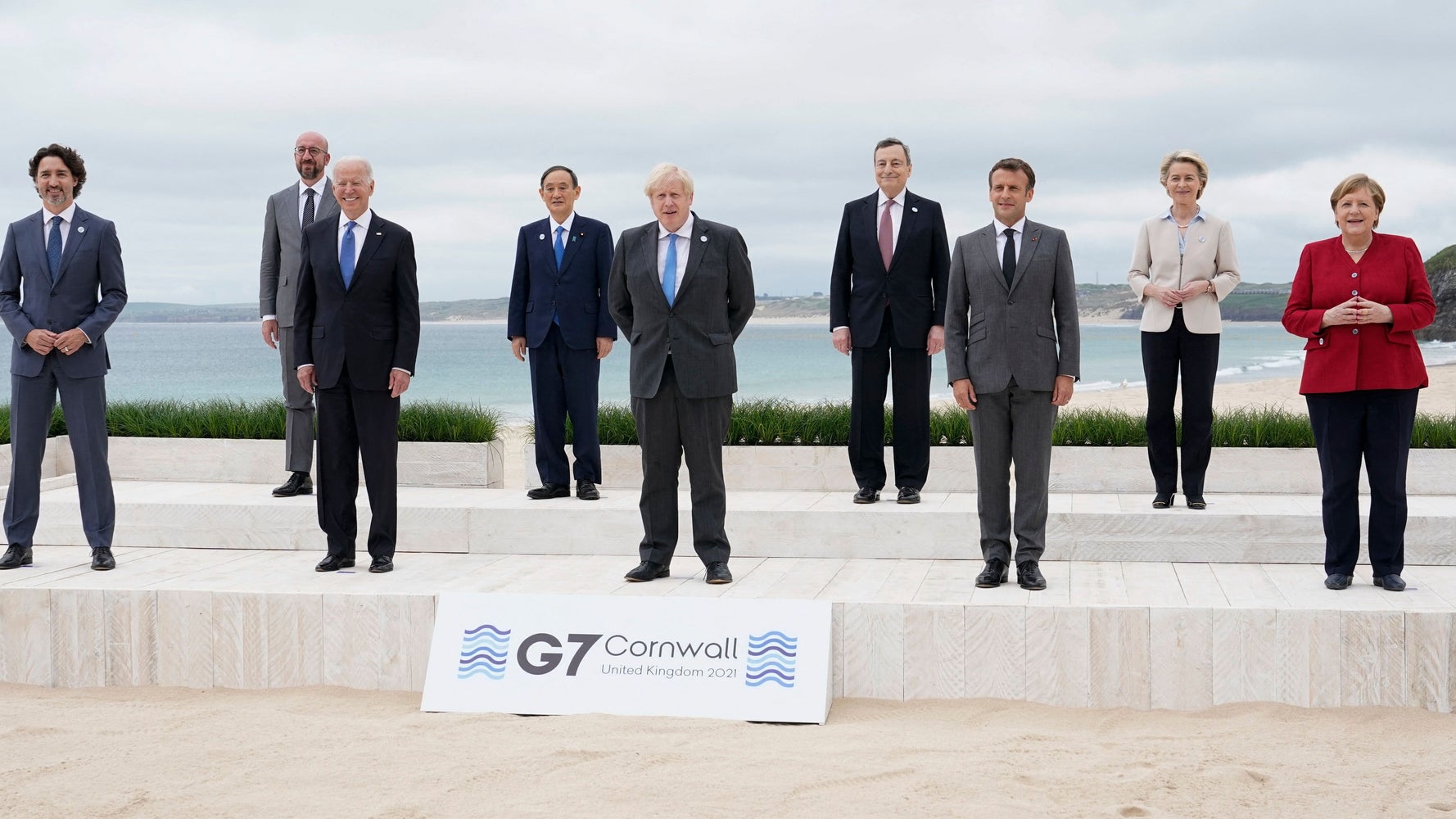 'Action Figures' Photo Of Joe Biden With G7 Leaders Becomes A Meme