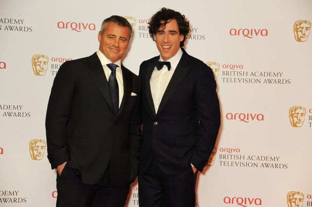 Matt LeBlanc and Stephen Mangan pictured in 2013