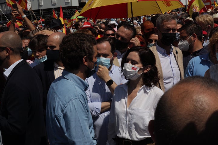Casado y Ayuso