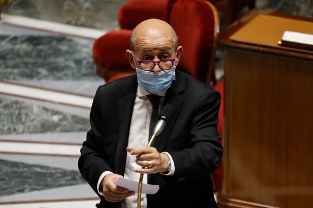 Jean-Yves Le Drian, ici à l'Assemblée nationale à Paris, le 8 juin 2021.