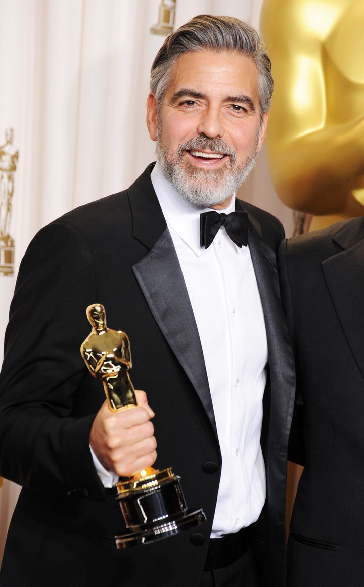 George Clooney at the 2013 Oscars