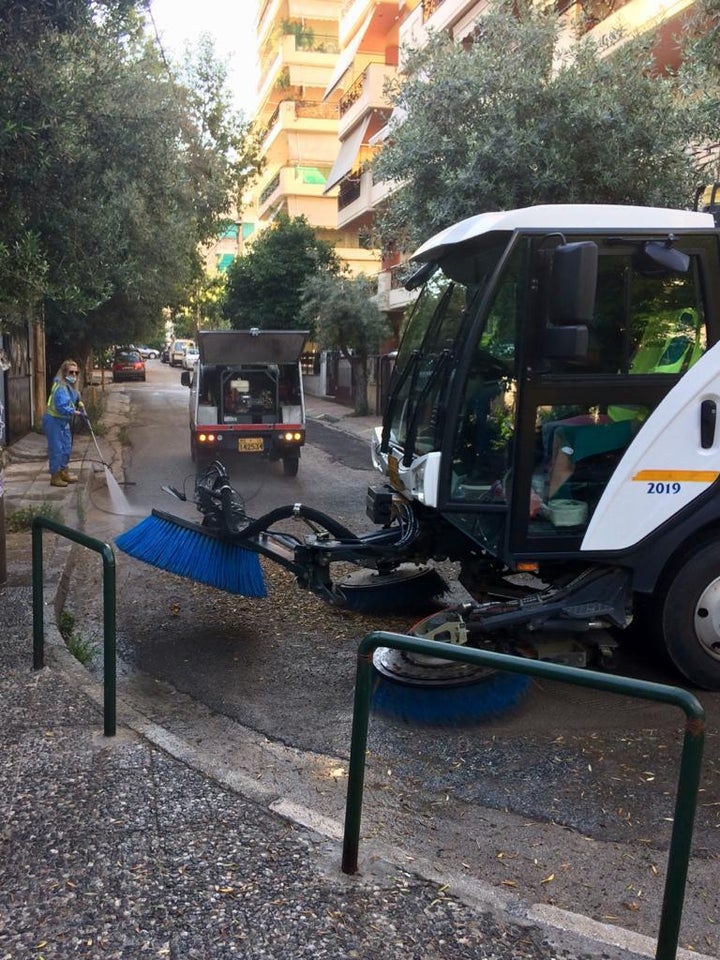 Δράση απολύμανσης στα Πατήσια