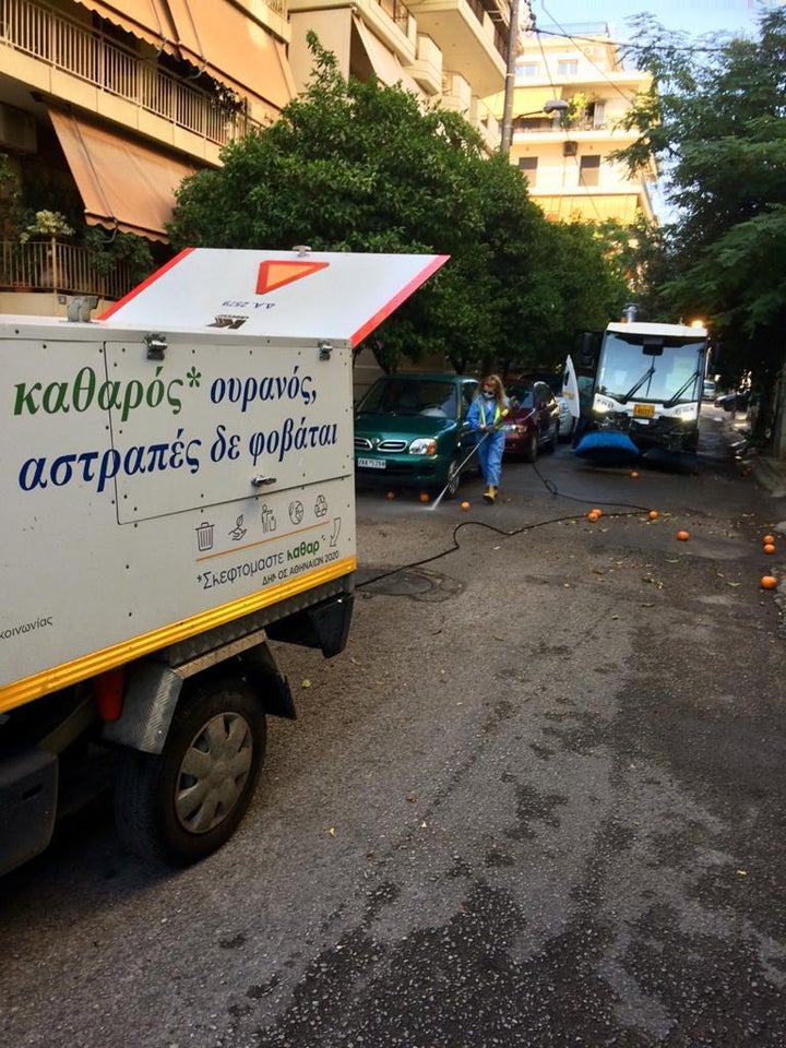 Δράση απολύμανσης στα Πατήσια