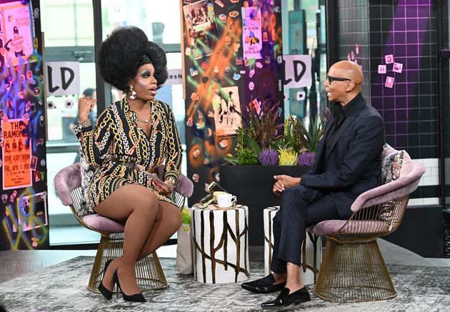 Monét X Change interviewing RuPaul on The X Change Rate