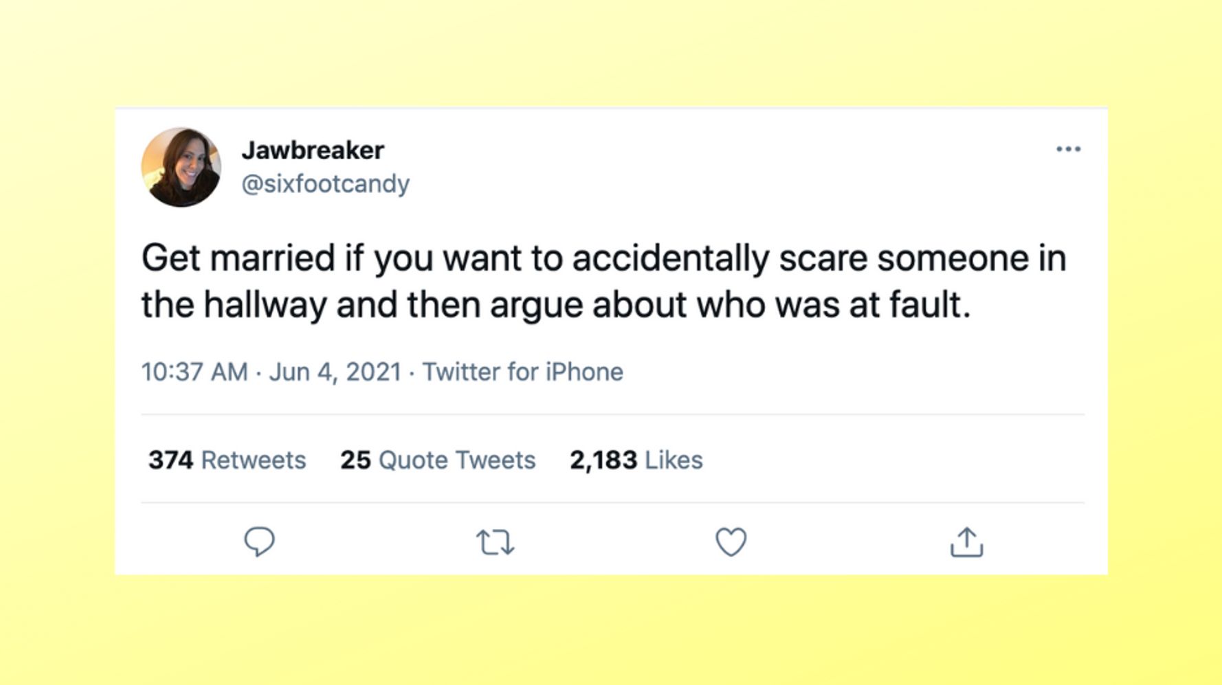 25 Of The Funniest Tweets About Married Life June 1 14 Huffpost Life