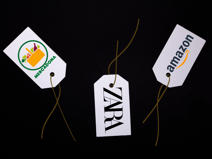 Logos de distintas marcas.