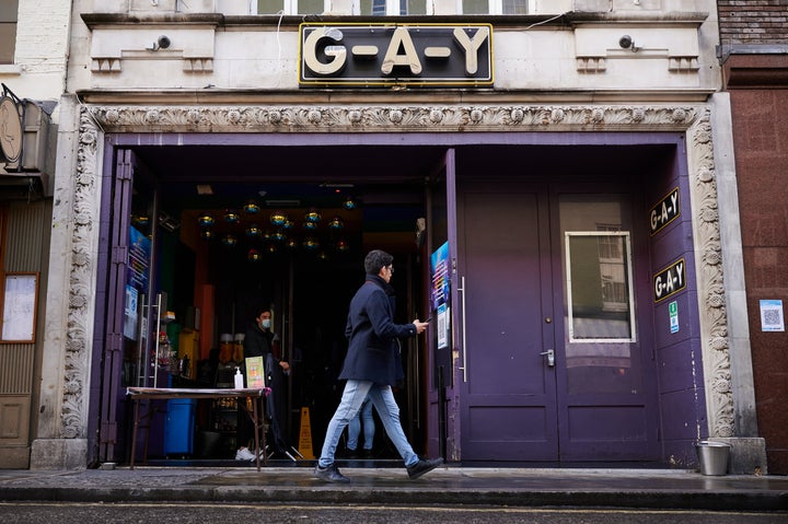 London's G-A-Y Bar, one of the venues ran by Jeremy Joseph, the owner of the G-A-Y bar and nightclub group. 