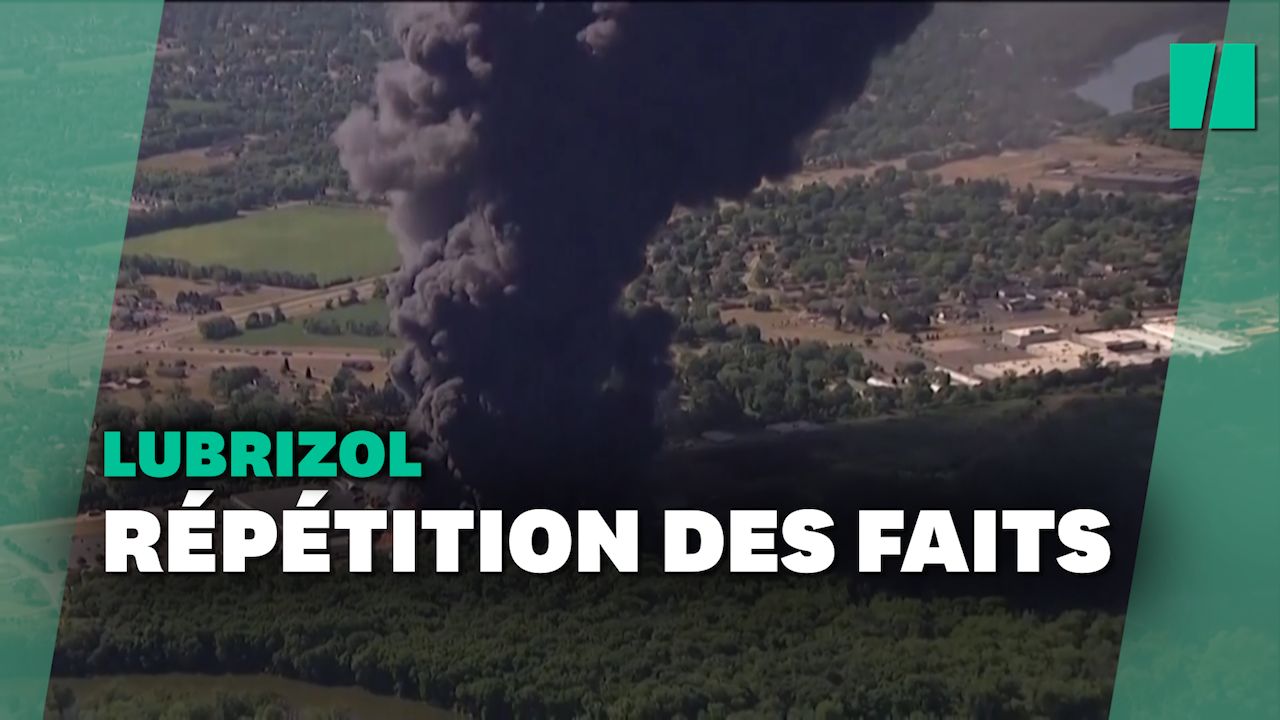 Une usine Lubrizol en feu aux États-Unis, 20 mois après la catastrophe à Rouen