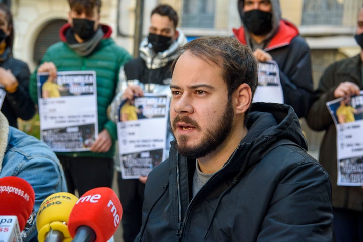 El rapero Pablo Hasel.