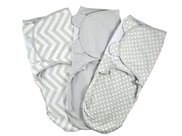 Baby Swaddle Wrap - Pack of 3 Swaddle Blankets
