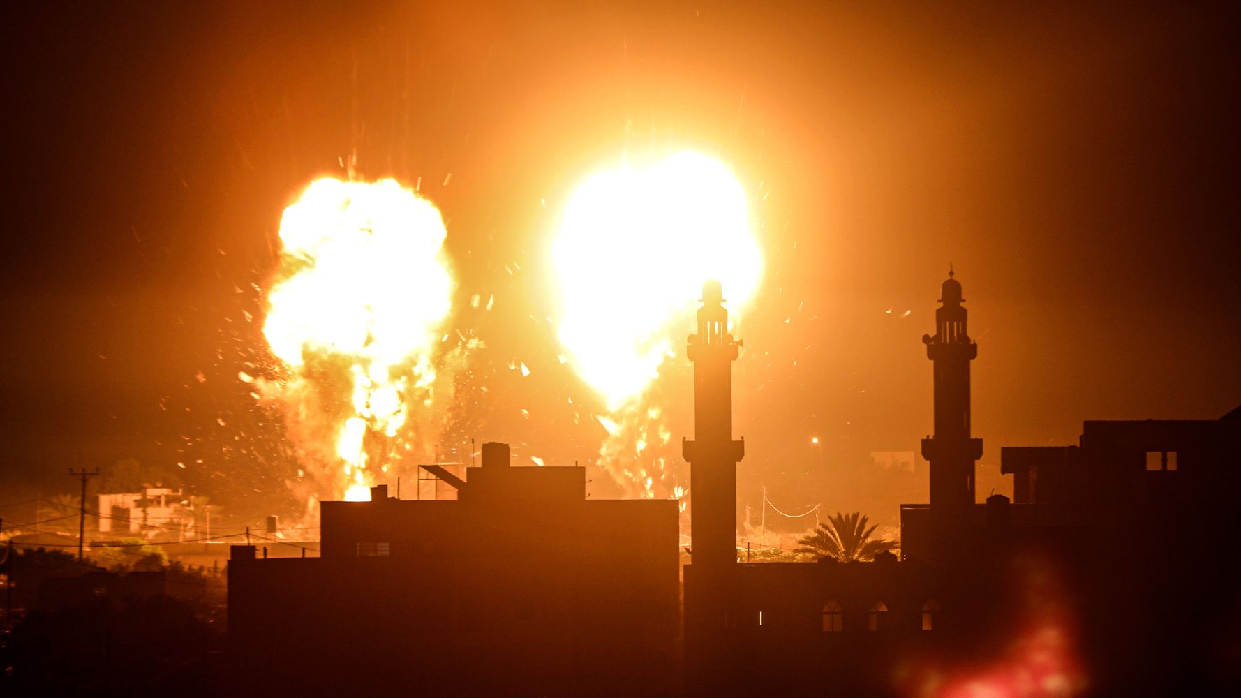 Israel Launches Airstrikes On Gaza As Cease-Fire Crumbles