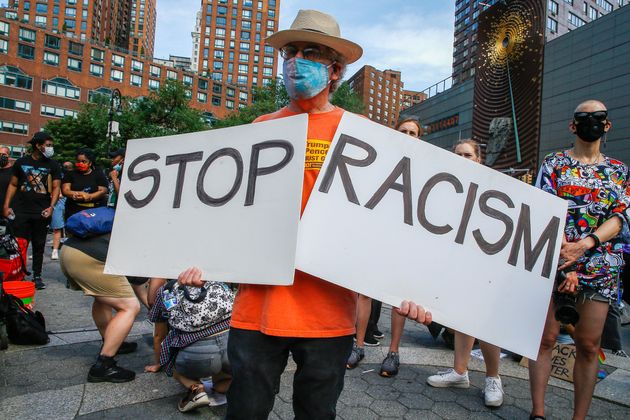 Les Etats-Unis vont adopter un jour férié pour commémorer la fin de l'esclavage (Photo prétexte d'une manifestation à New York après la mort de George Floyd. Photo par John Lamparski/SOPA Images/LightRocket via Getty Images)