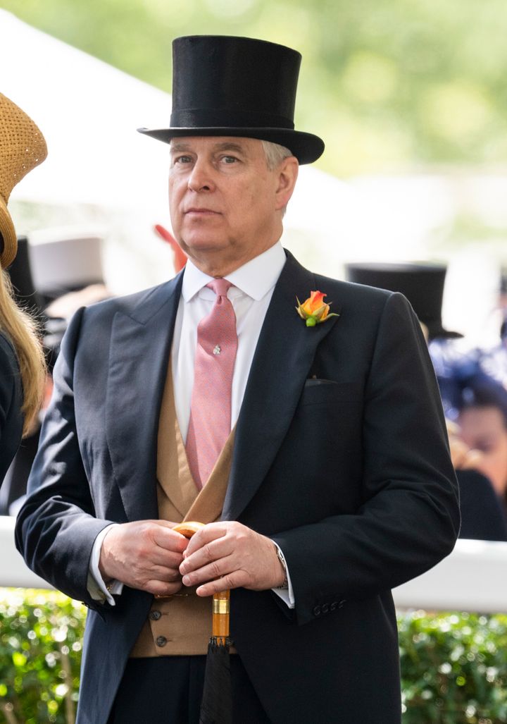 Prince Andrew, Duke of York, seen in 2019, has denied the sex abuse allegations against him related to Epstein.
