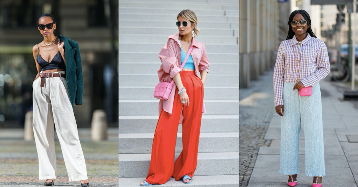 Long 2025 flowy trousers