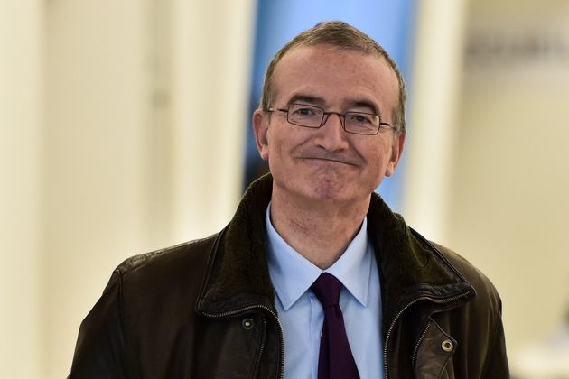 Hervé Mariton le 9 mai 2017 à un meeting des Républicains après l'élection du président Emmanuel Macron.