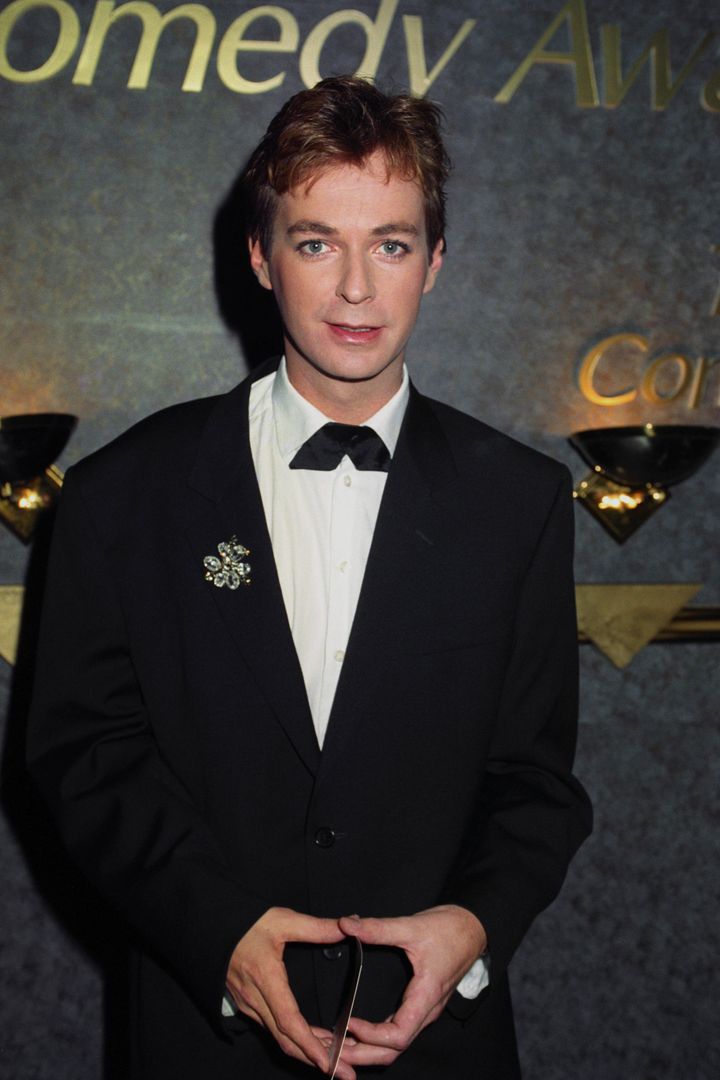 Julian Clary at the British Comedy Awards in 1993