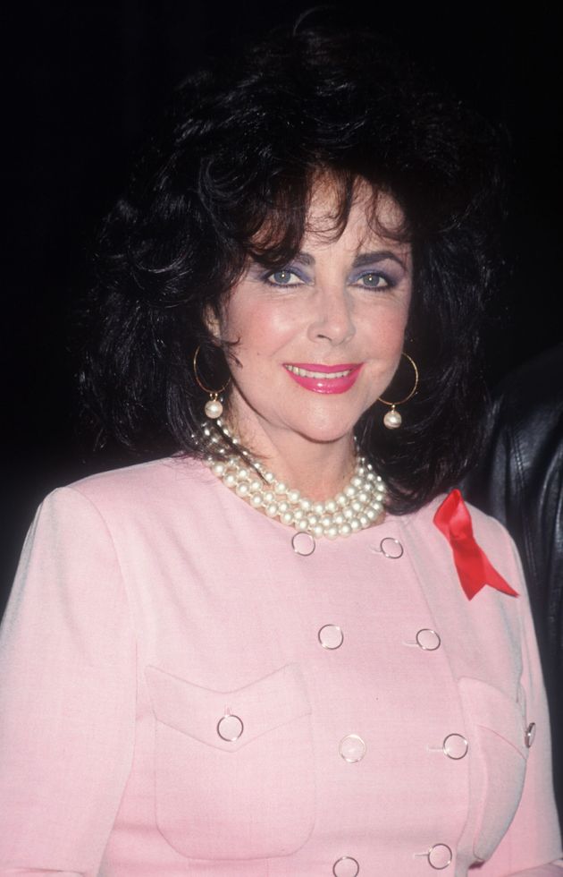 Elizabeth Taylor pictured in 1992