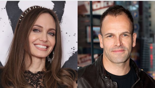 Angelina Jolie and Jonny Lee Miller