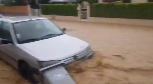 Orages: les images impressionnantes dans le Sud-Ouest