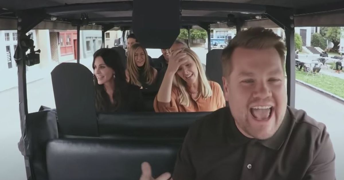 Carpool Karaoke": los actores de "Friends" cantan los créditos de la serie  - Noticias Ultimas