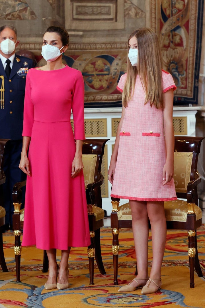 Este viernes, junto a la Infanta Sofía