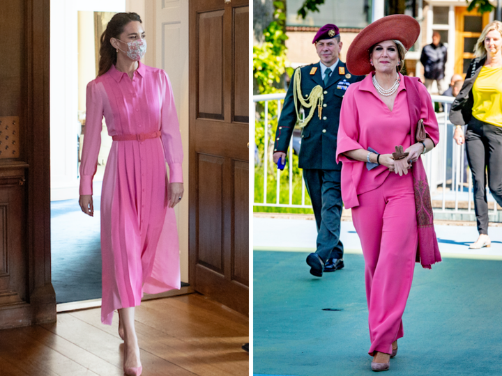 Kate Middleton y Máxima de Holanda