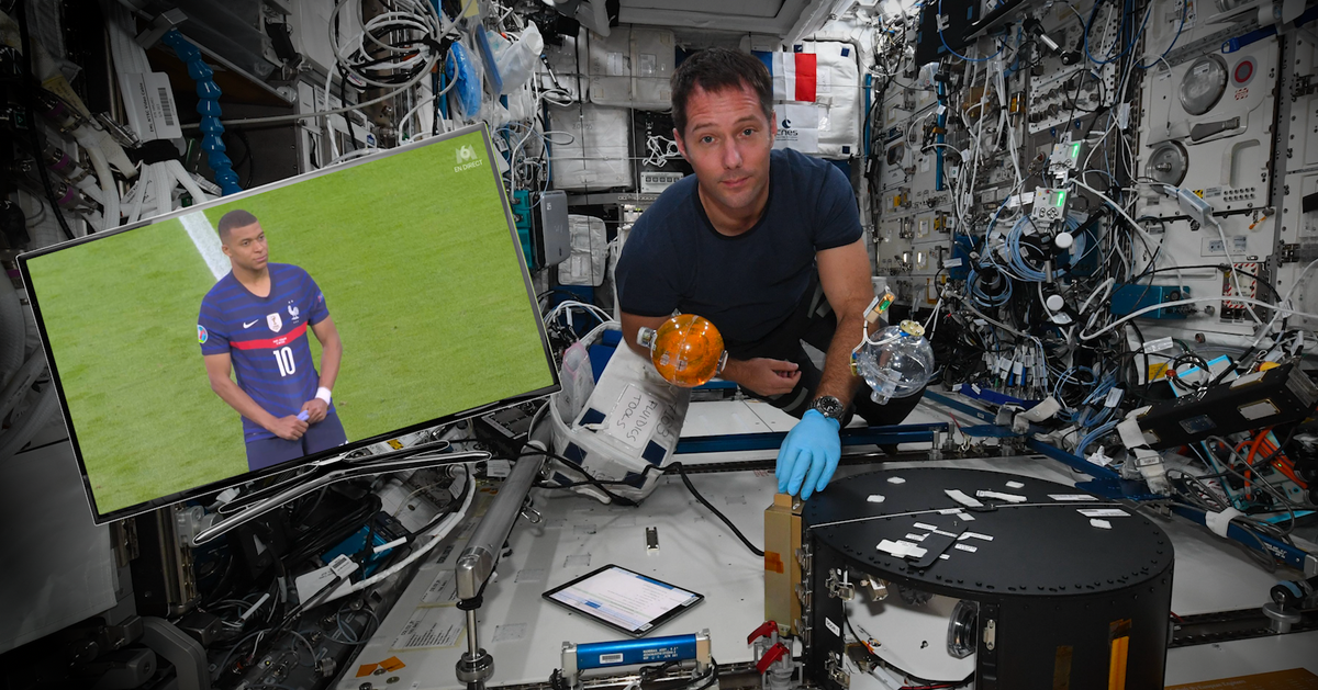 Pour Portugal-France, Thomas Pesquet s'offre une place depuis l'ISS - Vimarsana News