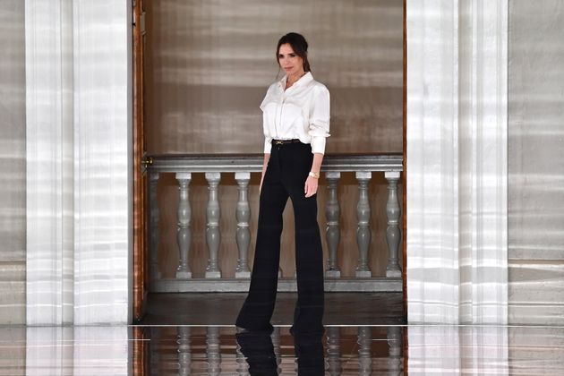 Victoria Beckham show during London Fashion Week February 2020 