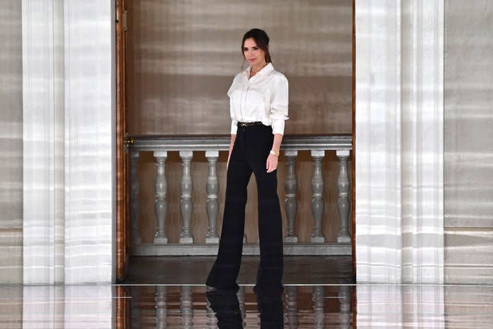 Victoria Beckham show during London Fashion Week February 2020&nbsp;