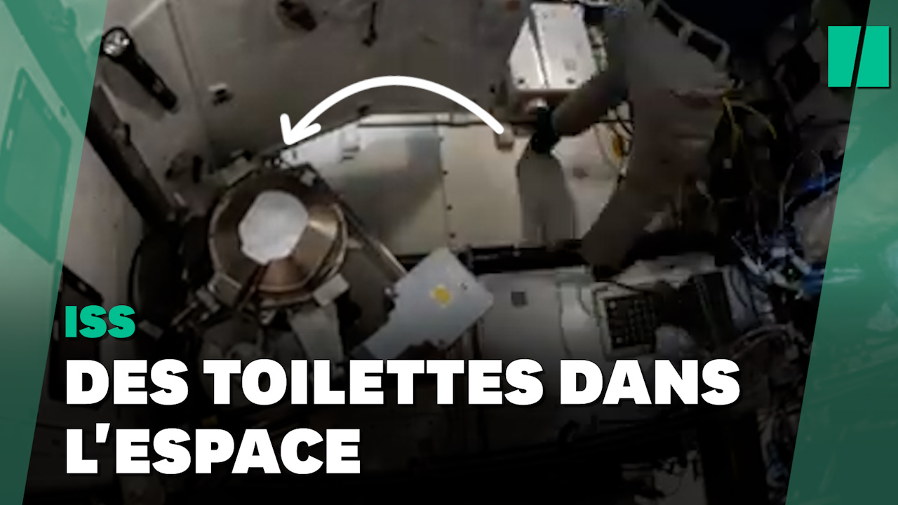 Thomas Pesquet et les astronautes de l'ISS vont profiter de toilettes flambant neuves