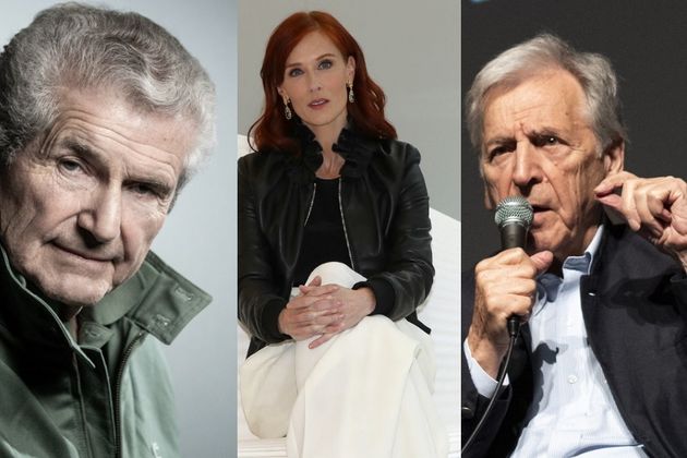 Claude Lelouche, Audrey Fleurot et Costa Gavras