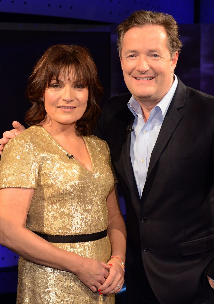  Lorraine Kelly and Piers Morgan
