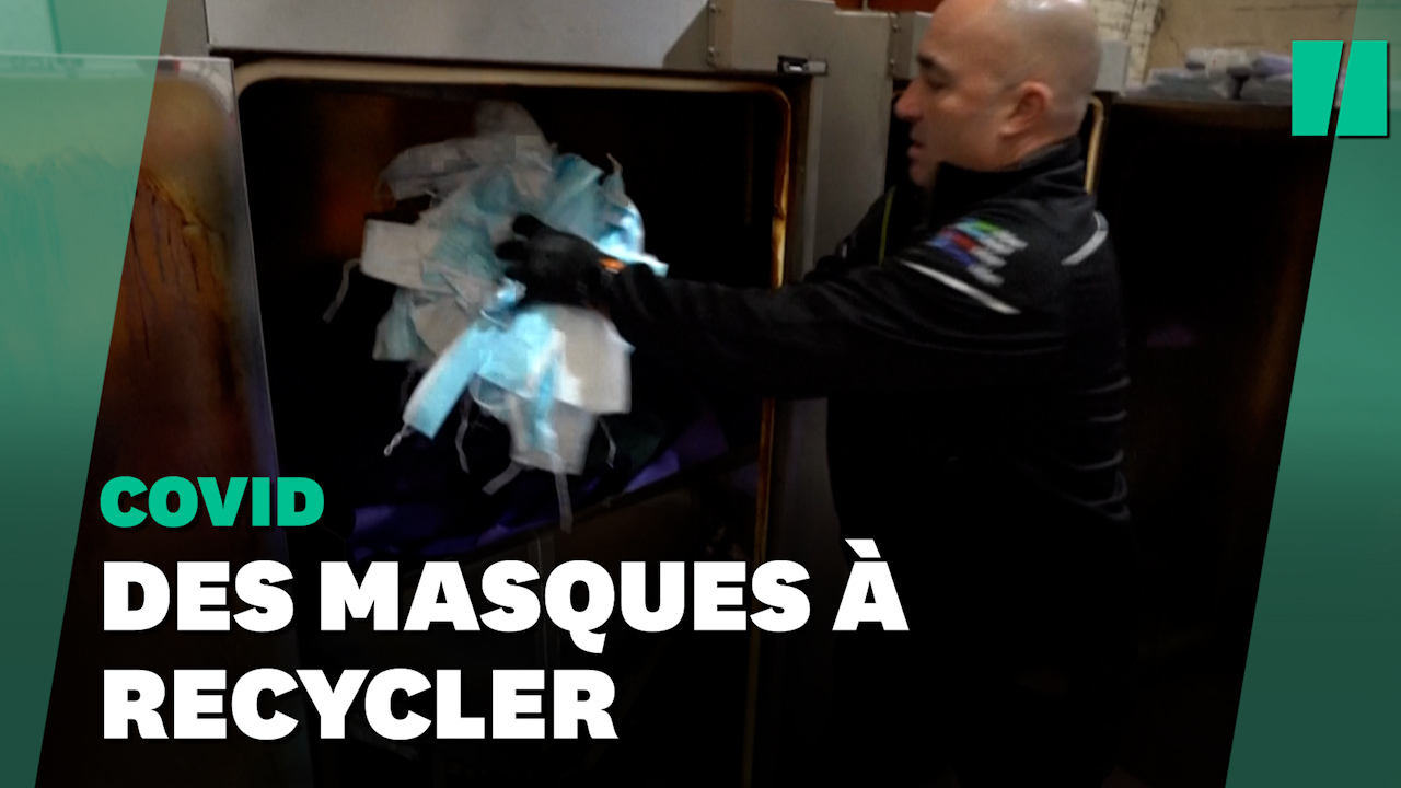 Covid: Au Royaume-Uni, ces hôpitaux ont trouvé le moyen de recycler les masques