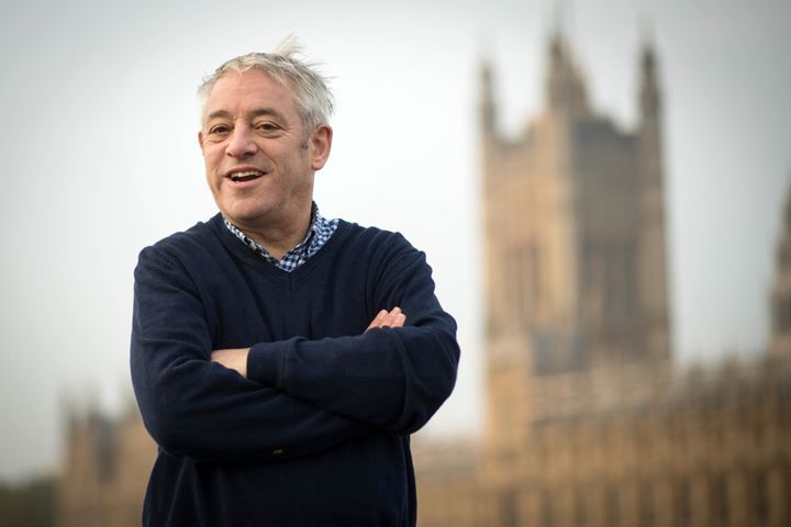 Speaker of the House of Commons, John Bercow walks over Westminster Bridge from a session in the gym this morning on his last day as Speaker of the House of Commons, after 10 years in the chair. (Photo by Stefan Rousseau/PA Images via Getty Images)