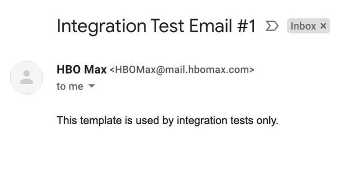 HBOMaxが誤って送ったメール