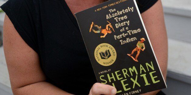 Kelly-Ann McMullan-Preiss and other parents were not happy that their children, who will enter sixth grade this fall, had been assigned to read Sherman Alexies The Absolutely True Diary of a Part-Time Indian a book that discusses masturbation. (Photo by Aaron Showalter/NY Daily News via Getty Images)