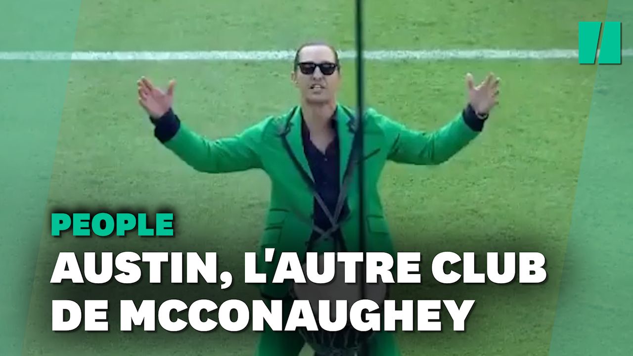 Matthew McConaughey va très loin pour défendre son club de foot