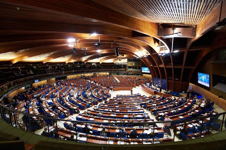 Fotografía de archivo de la Asamblea Parlamentaria del Consejo de Europa.